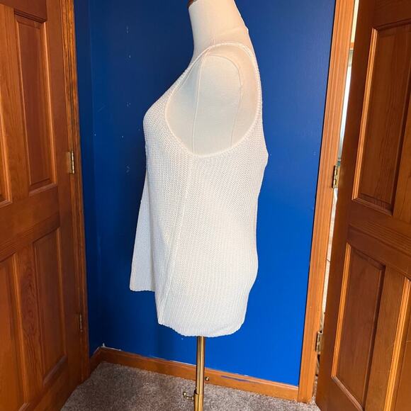 Vintage Havana White Sweater Tank. “Beach”. NWT. Size Large - Picture 2 of 7